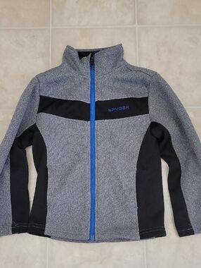 Spyder Jacket with Blue Zipper
